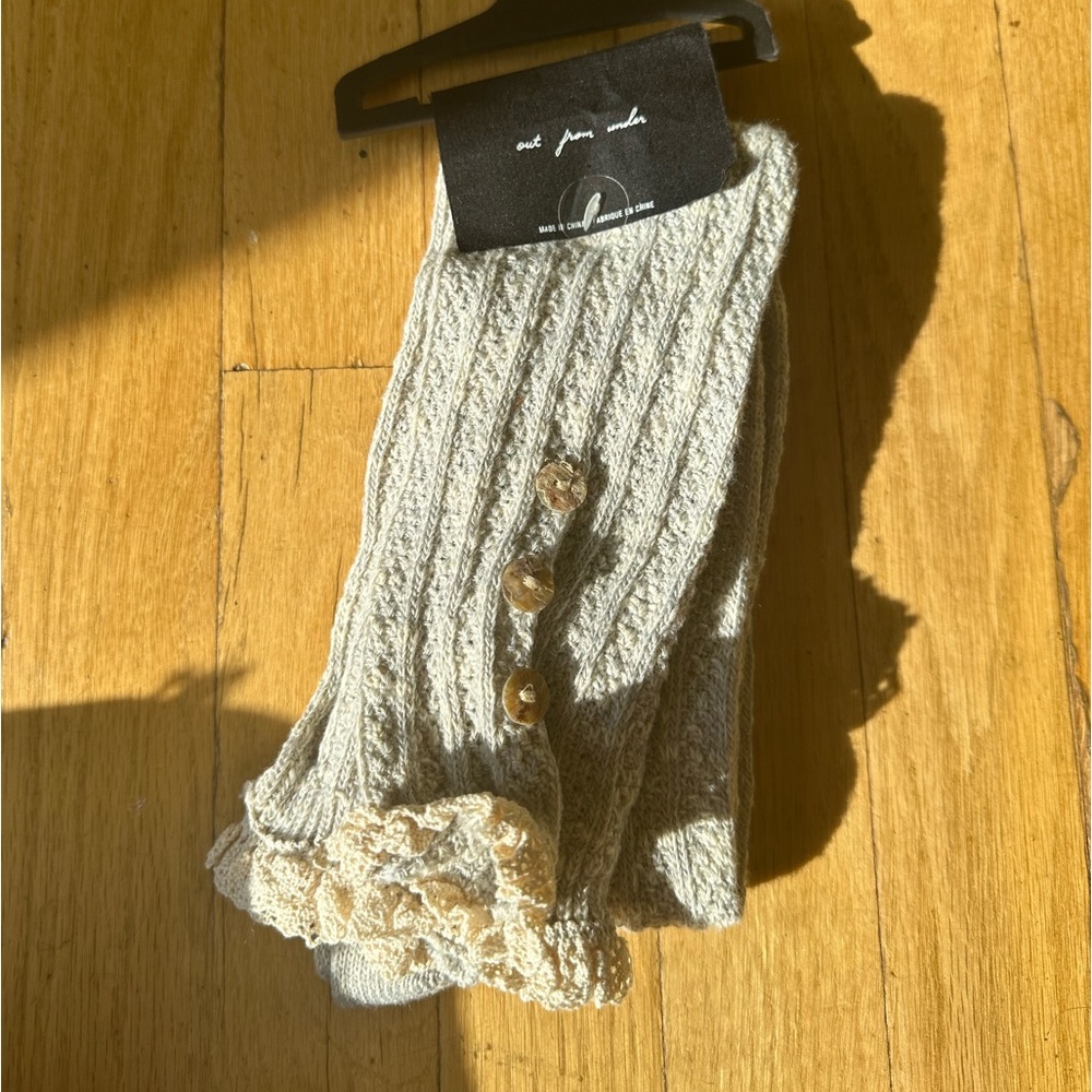 Grey High Socks